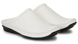 Andrew Scott Men's White Leather Formal Shoes-10 UK/India (44 EU) (7015White_10)