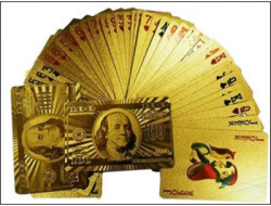 Playing Cards Golden(Gold)