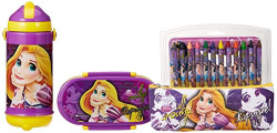 Disney Princess Rapunzel Back to School Stationery Combo Set, 999, Multicolor