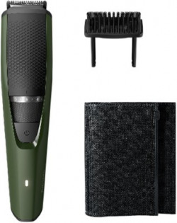 Philips DuraPower BT3211/15 Corded & Cordless Trimmer for Men(Green)