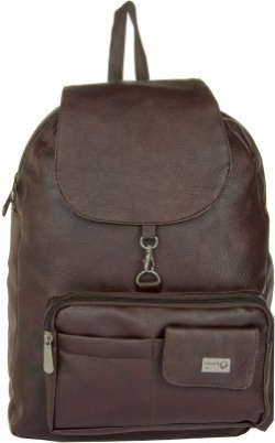 JG Shoppe JGBPTrendy 14 L Backpack(Brown)