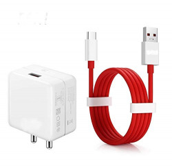 RSC POWER+ Dash Charger Adapter and Type C Cable for One Plus 6