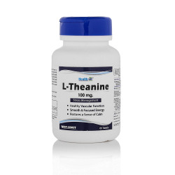  Healthvit L-Theanine for Stress Management 100 mg - 60 Tablets