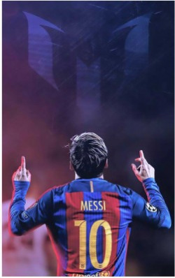 Lionel Messi Poster - leo messi poster - messi posters - messi motivational quotes poster - Football Poster - poster for room Paper Print(18 inch X 12 inch, Rolled)