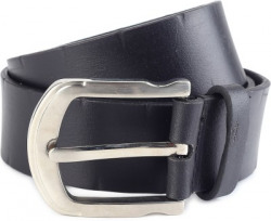 Provogue Men Black Genuine Leather Belt