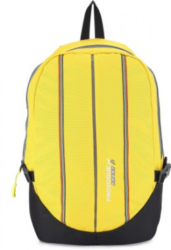 Provogue Sports ALPHA LAPTOP 30 L Backpack(Yellow, Black)