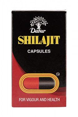 Dabur Shilajit for Vigour and Health - 100 Capsules