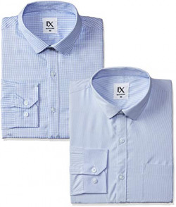 Excalibur Men's Shirt Pack of 2 from Rs.341