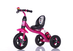 Toyhouse Titan Tricycle with Water Bottle, Pink