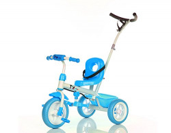 Toyhouse Rainbow Steer N Stroll Tricycle, Blue