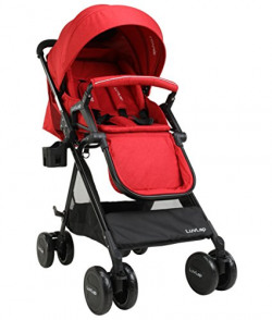 LuvLap Baby New Sports Stroller - Red