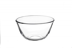 Signoraware Mixing Bowl High Borosilicate Glass 500ml 1 Piece, Transparent