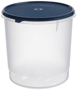 Signoraware Modular Round Plastic Container, 5.5 litres, Set of 1, Mod Blue