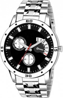 Yazole Stylish Chronograph Pattern Watch  - For Men
