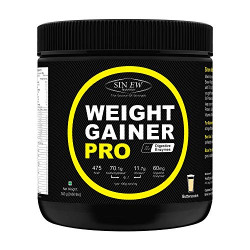 Sinew Nutrition Weight Gainer Pro with Digestive Enzymes - 300 g (Butterscotch)