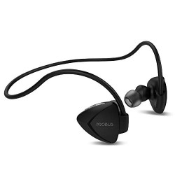 Probus PB1BL Sports Bluetooth Earphone [Super Bass] [8 Hours Talk Time] [CVC6.0 Noise Reduction] - Black