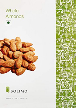 Amazon Brand - Solimo Premium Almonds, 1kg