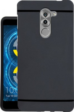 Jkobi Back Cover for Honor 6X(Black, Dual Protection, Rubber)
