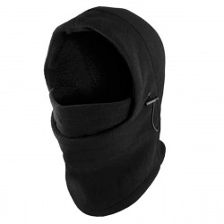 SKUDGEAR Windproof Thick Fleece Hood Drawstring Face Mask Hats, Cold Winter Headwear for Both Men and Women 