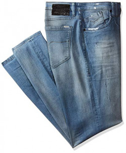 Flying Machine Men's Slim Fit Jeans (FMJN3982_Blue_40W x 33L)