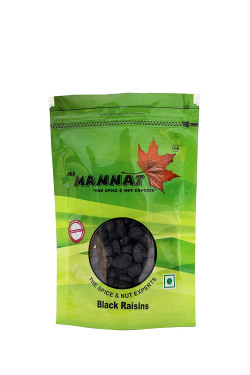 Mannat Black Raisins, 200g