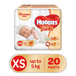  Huggies Ultra Soft XS Size Diaper Pants (20 Count)