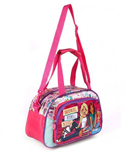 Mattel Polyester 34 cms Pink School Backpack (MBE-MAT456)