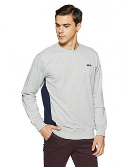 Fila Men's Sweatshirt (12006987_Grey MRL_M)
