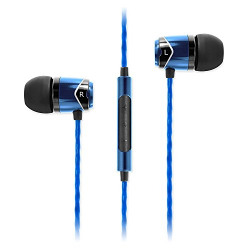 Soundmagic E10C in-Ear Wired Headphones with Mic (Blue)