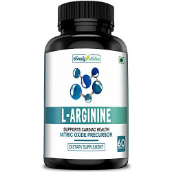 Simply Nutra L-Arginine 1000mg For Athletic Performance - 60 Servings