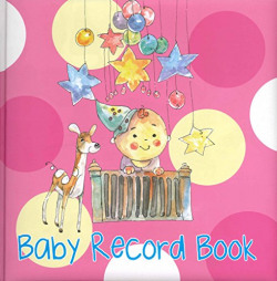 Baby Record Book for Girls