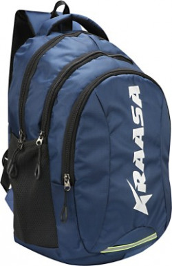 Kraasa Elegant 25 L Laptop Backpack(Blue)