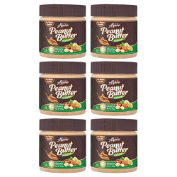 Natural Peanut Butter Crunch 1.5kg (Unsweetened) (250g Pack of 6)