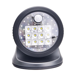 Fulcrum 20034-104 Wireless 12 LED Porch Light (Charcoal)