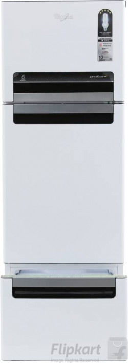 Whirlpool 240 L Frost Free Triple Door Refrigerator  (Mirror White (N), FP 263D PROTTON ROY MIRROR WHITE (N))