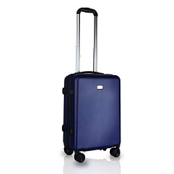 Cross Montana 20 Inches Hard Sided Cabin Luggage Trolley (Blue)