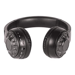 Egate Tornado 303 On-Ear Stereo Wireless Bluetooth Headphone with Mic (Black)