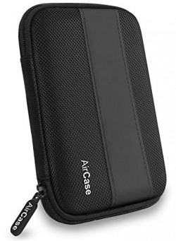AirCase External Hard Drive Case for 2.5-Inch Hard Drive (Black)