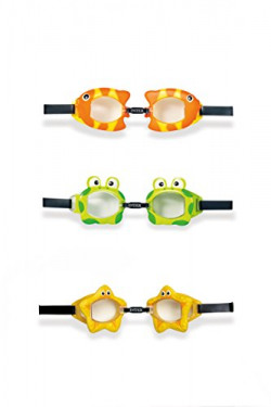 Intex Fun Goggles, Multi Color