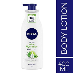NIVEA Aloe Hydration Body Lotion, 400ml, with deep mpisture serum and aloe vera for normal skin