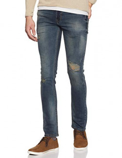 LEE COPPER Men's Slim Fit Jeans (HF 258_Dark Indigo_30W x 33L)