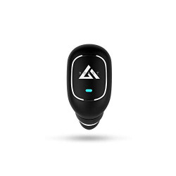 Boult Audio AirBass Monopod in-Ear Wireless Bluetooth Earphones with inbuilt Mic and IPX4 Sweatproof (Black)