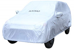 Amazon Brand - Solimo Maruti Alto Water Resistant Car Cover (Silver)