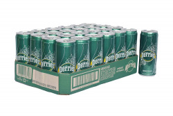  Perrier Carbonated Water - Case Pack (24 cans X 330ml) (Sparkling Water)