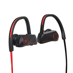 Red Lemon Bolt S280 Bluetooth Sports Stereo Wireless IPX7 Waterproof Headphone (Red and Balck)