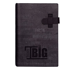 Doodle Think Big Scribble and Sketch Executive 2019 A5 Size Diary, 80GSM (Black)