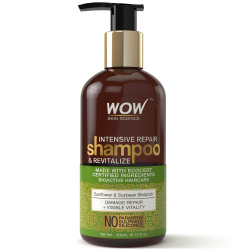  WOW Intensive Repair & Revitalize No Parabens, Sulphate & Silicone Shampoo, 300mL