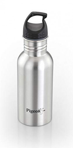 Pigeon King Stainless Steel Water Bottle, 600ml, Silver