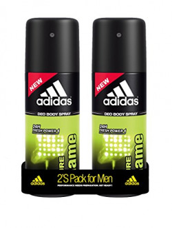 Adidas Pure Game Deodorant Body Spray for Men Combo (Pack of 2), 150ml