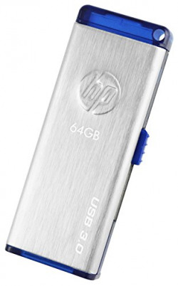 HP x730w 64 GB USB 3.0 Flash Drive (Gray)